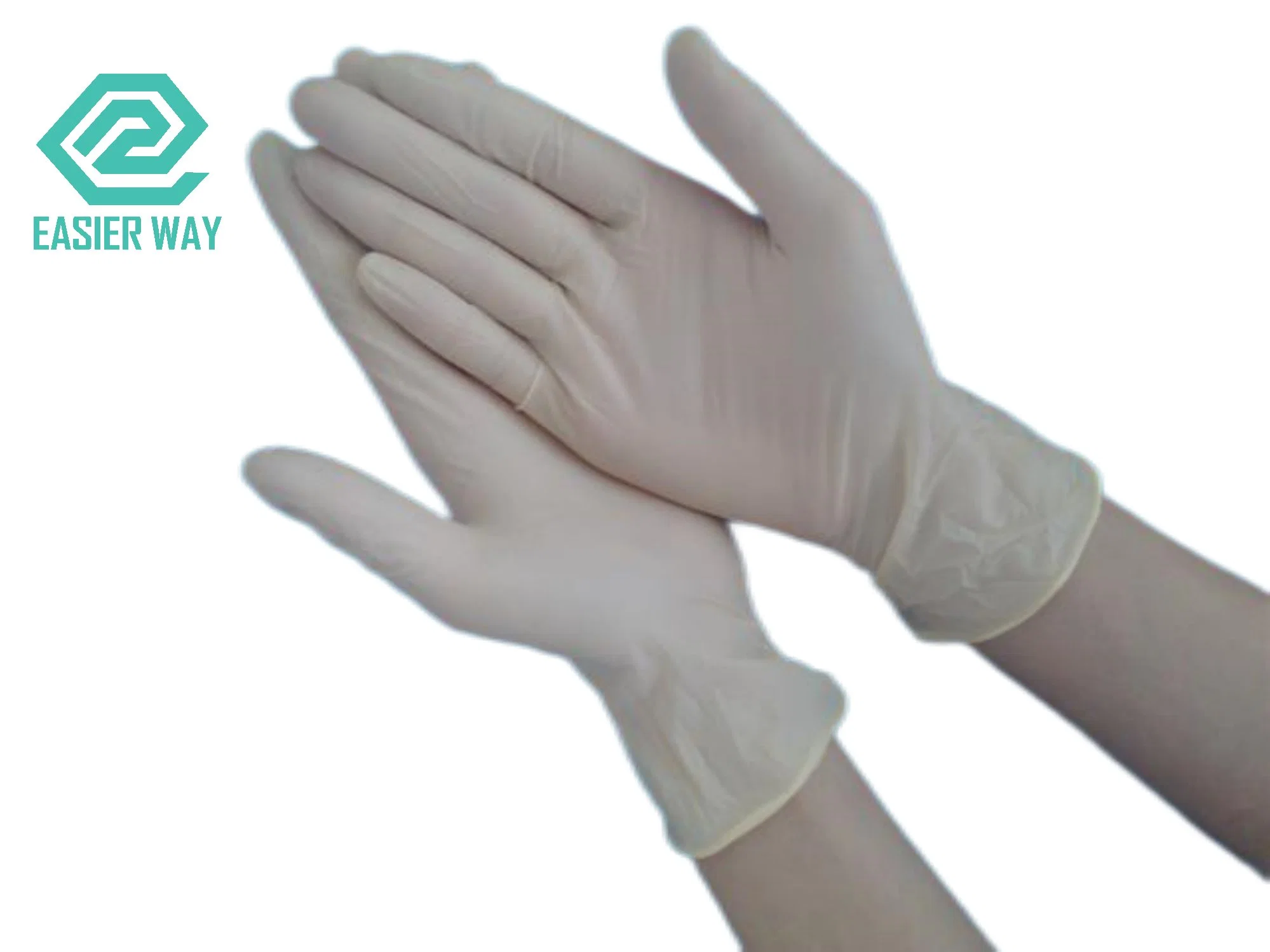 Disposable Use Latex Examination Gloves for Medical Use