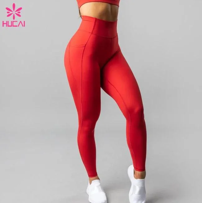 Custom Logo Yoga Sport Leggings Fitness Compression Tights Pants