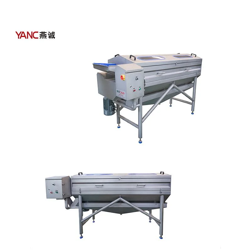 High Configuration Continuous Carrot Potato Cassava Washing and Peeling Machine Peeler for Cassava