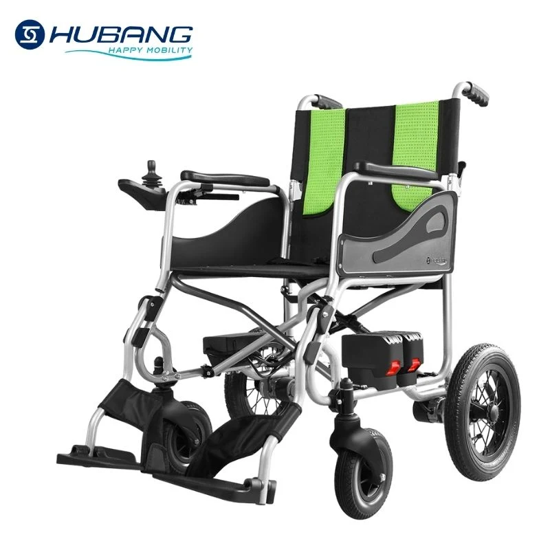 Economic Disabled Hospital Wheelchair Lightweight Folding Electric Wheelchairs Folding Power Chair