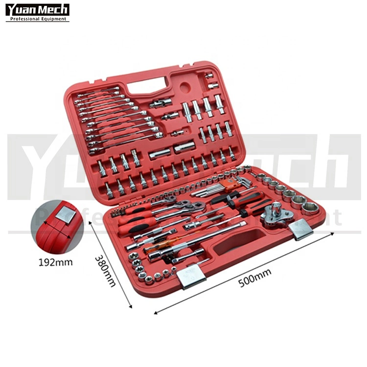 121ПК ручного инструмента, Механические узлы и агрегаты Tool Kit Auto инструменты для ремонта