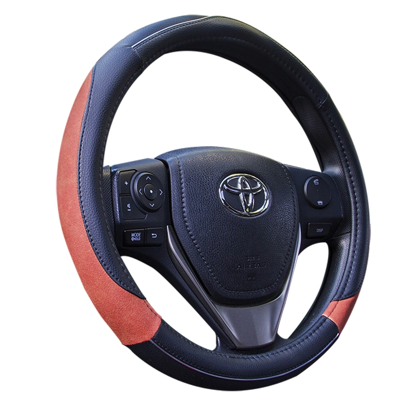 Channel Good High quality/High cost performance  15inch Universal PU Auto PVC Steering Wheel Cover 80481