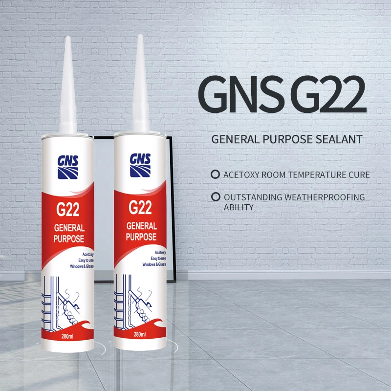 Gns Silicone Sealant White Glue Glue Stick Adhesive Building Material