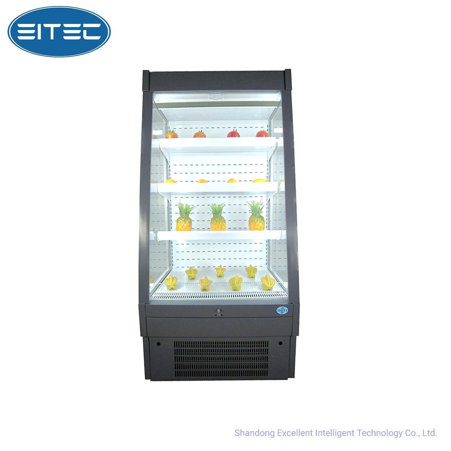 Supermarket Carel Controller Single Door Cold Drink Beer Cooler Display Refrigerator