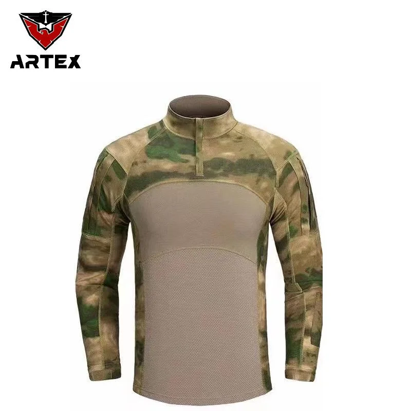 Wholesale/Supplier Outdoor Frog Suits Camouflage Long Sleeve Jacket Pant Suit Tactical Uniform