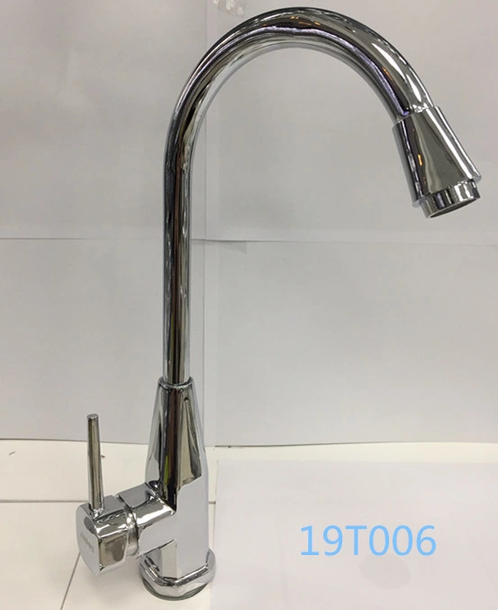 New Design Polished Zinc Body Water Faucet Kitchen Mixer Stand Tap Faucet