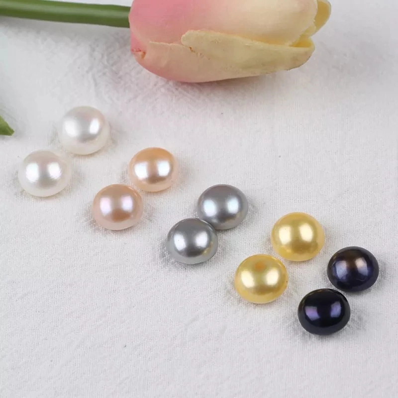 12-13mm Multi-Color Mabe Pearl Loose Beads for Women Jewelry Making Wholesale Fashion Women Jewelry Making
