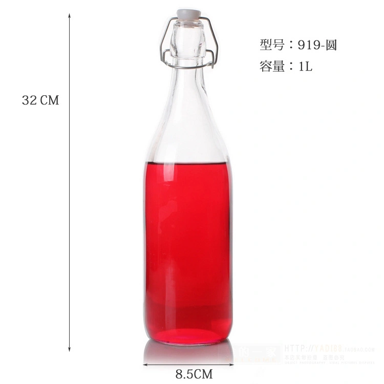 Promotional 250ml Enzyme Bottle Square/Cylinder 500ml Glass Bottle