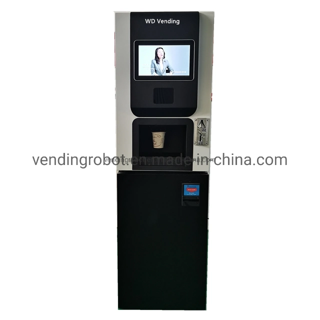 Self Service Espresso Qr Code Fresh Grind Brew Coffee Vending Machines Price Fully Automatic Visa with Spare Parts Wf1-306f