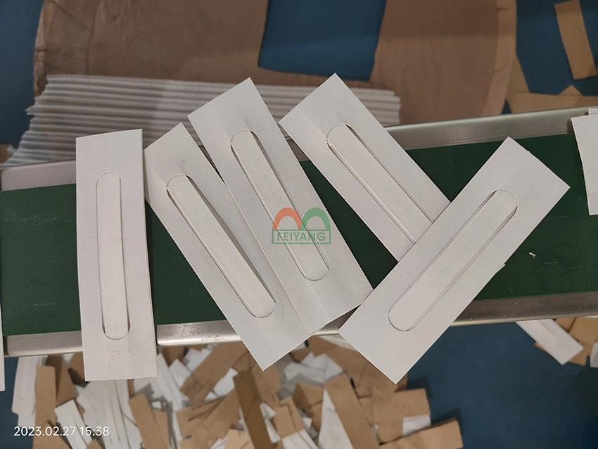 Fy-10A Carton Kraft Paper Corrugated Box Carry Handle Making Machine