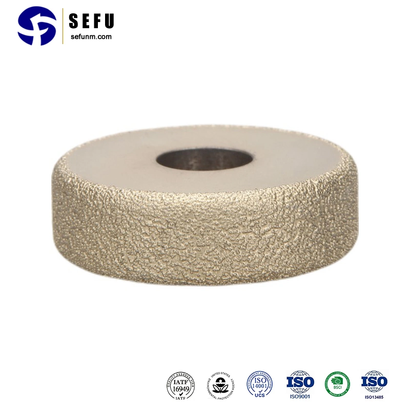 Sefu China Diamant-Spitze Schleifblatt Lieferanten Galvanik Schleifrad Marmor Grinding Cup Rollen Glas Vitrified Keramik Fliesen Stone Super Schleifmittel