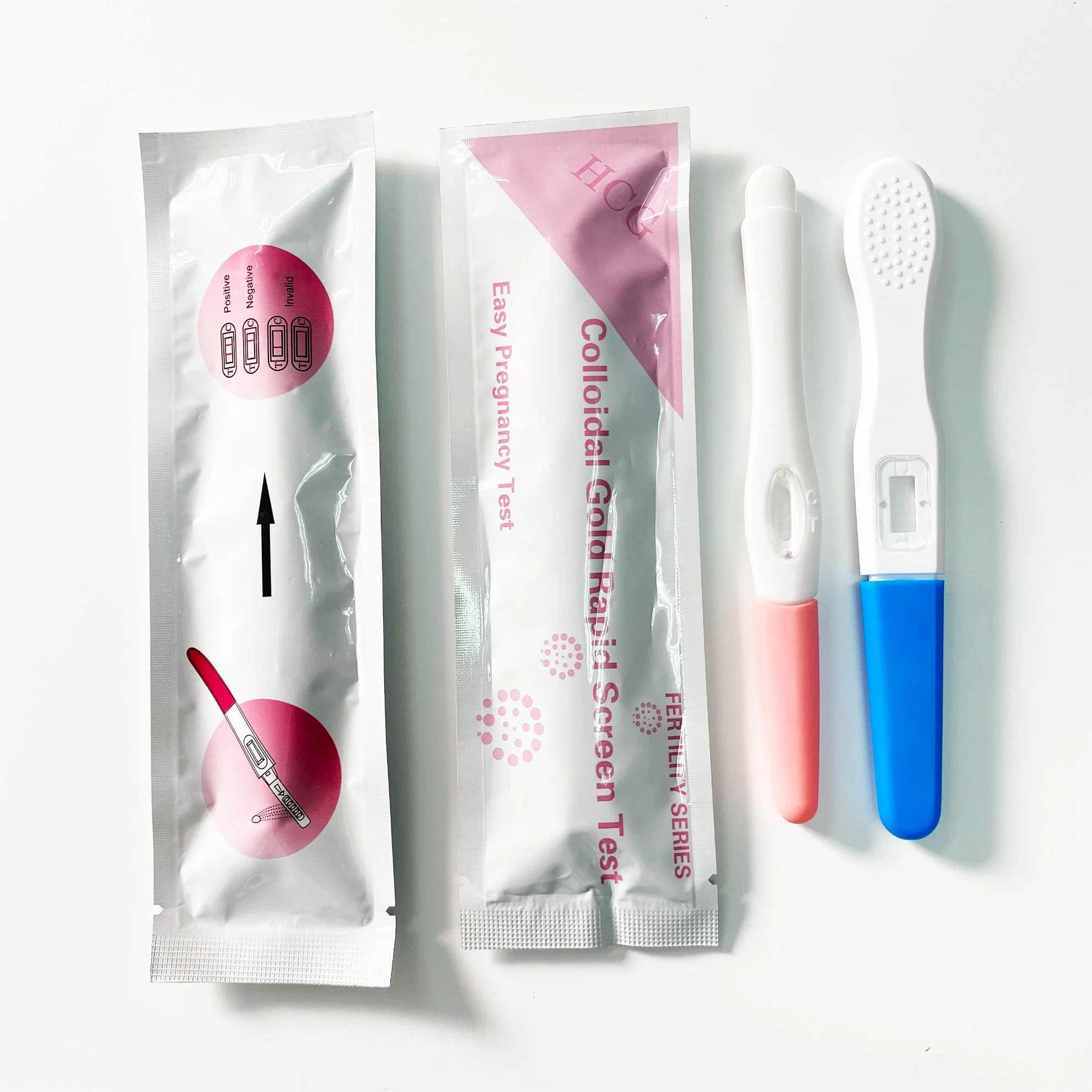 Medizinische ein-Schritt-Home Use HCG Schwangerschaft Test Kit Streifen