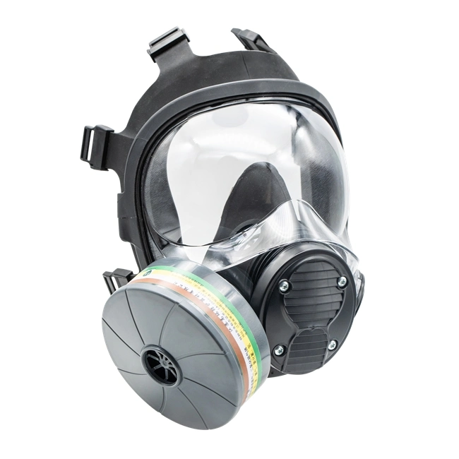 Industrial Respiratory Rubber Silicone Full Face Gas Mask