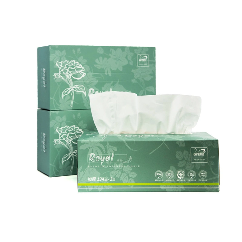 Virgin Bamboo Pulp Facial Paper Customized Logo Factory Price High quality/High cost performance  Excellent Soft Strong Comfortable 2/3ply Facial Tissue Paper Pure Tissue Paper