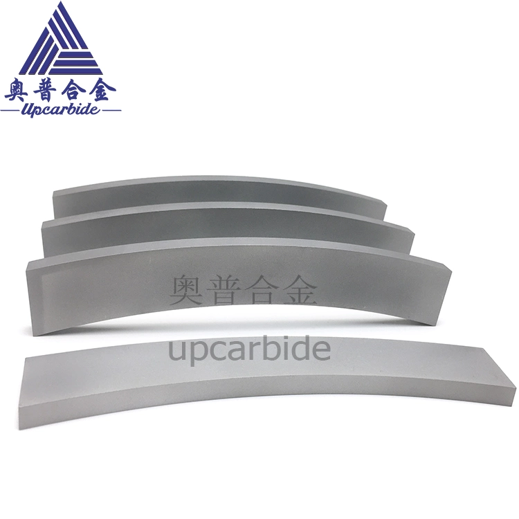 10% Co 91.8hra R250*R230*L130*20*6mm Tungsten Carbide Sector Bar