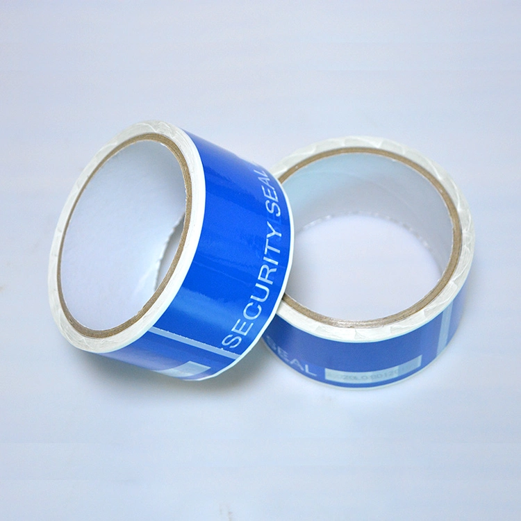 with Customized Logo No Transfer 50mm*50m Size Tamper Evident Security Void Tape From Manufacturer