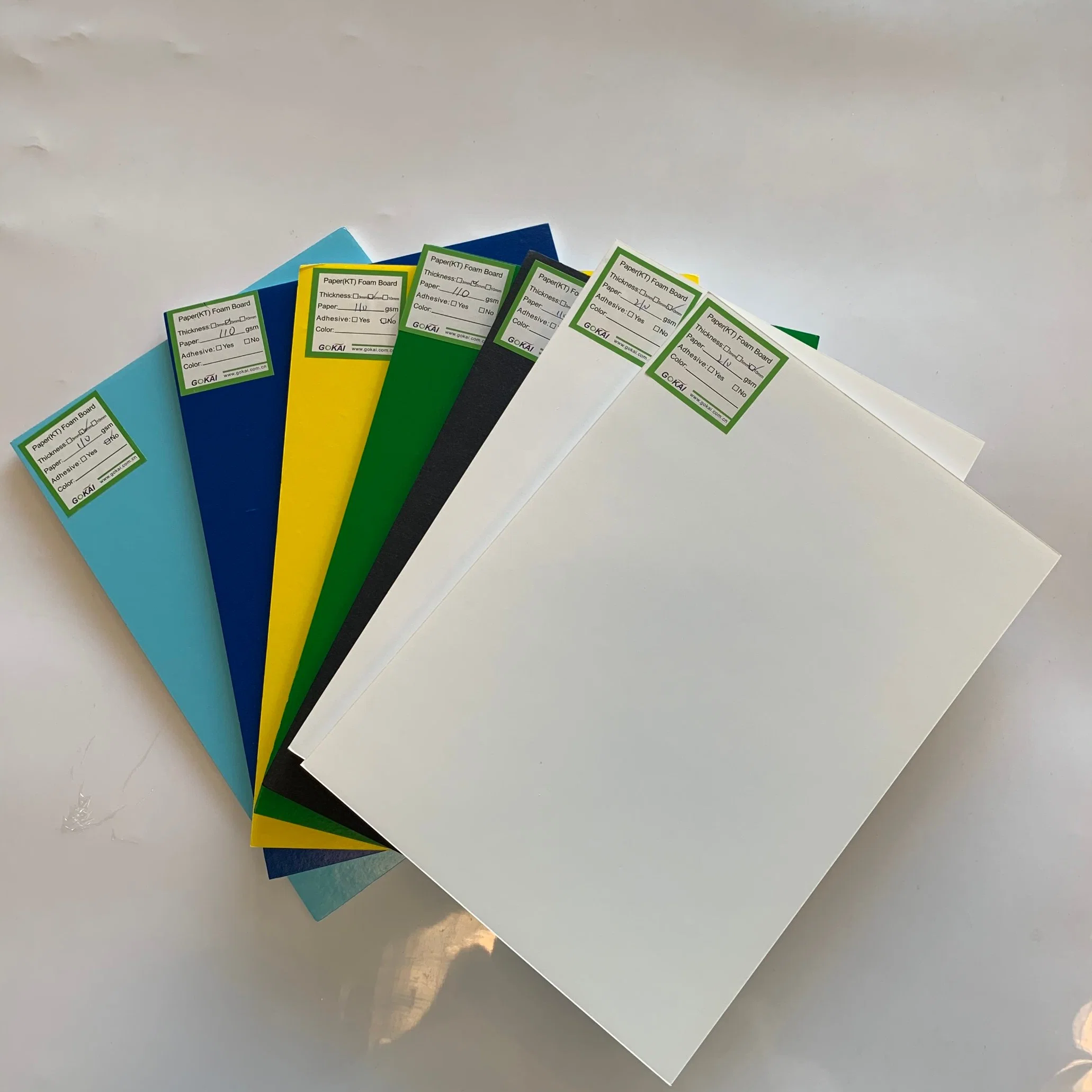 120g Paper Foam Board with White and Black Color