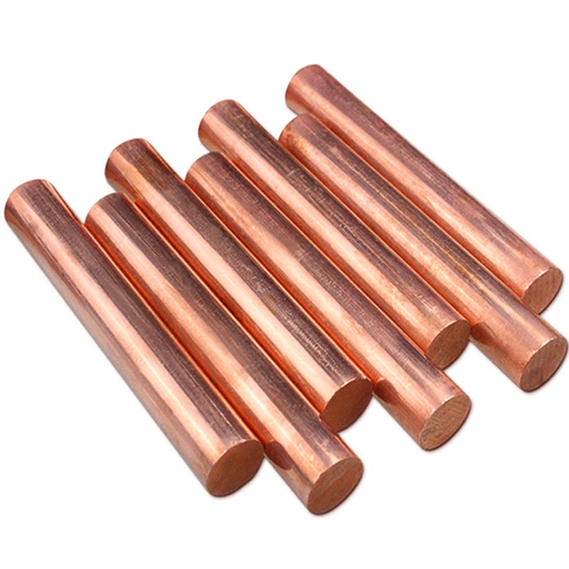 High Quality Low Price C10100 3mm 8mm Red Copper Round Bar Pure Copper Rod