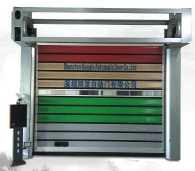 Steel Fireproof Shutter Turbine Rapid Door