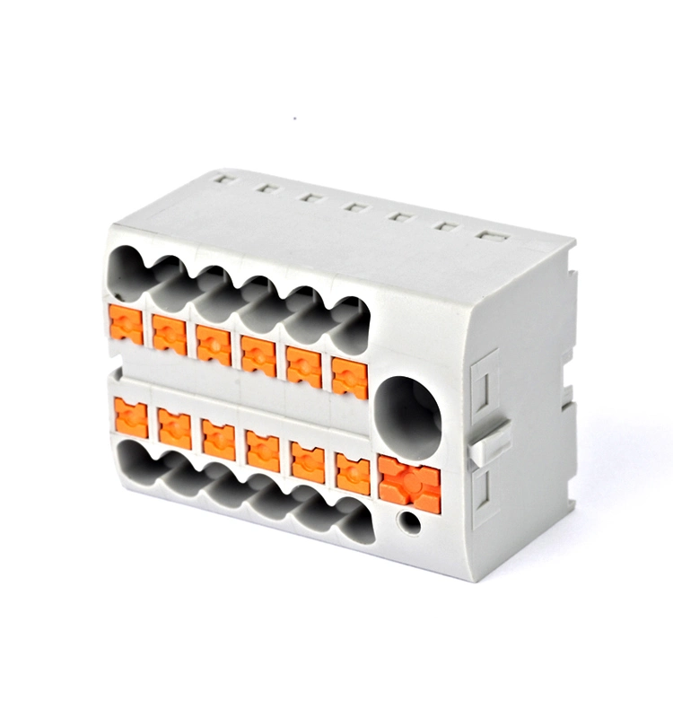 Utl New Product Jut15 Power Distribution Terminal Block One-in Multi-out Ptfix