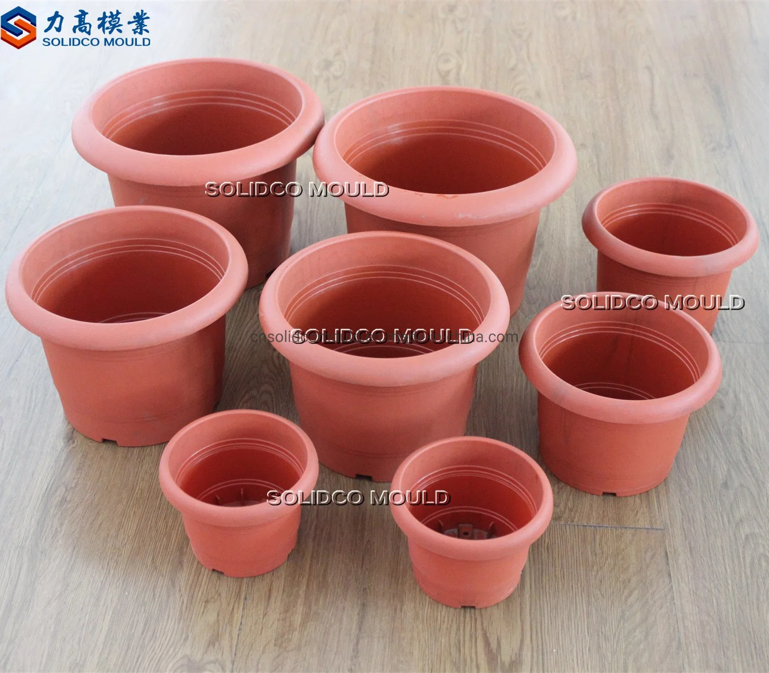 Flower Pot Injection Mold Custom Design