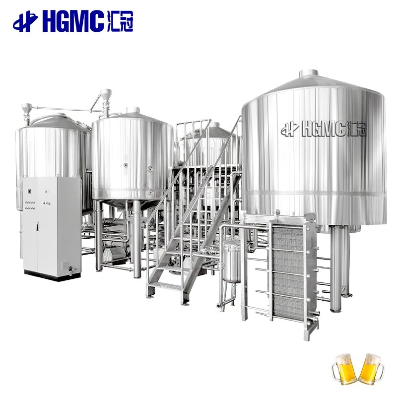 5000L Commercial Stainless Steel Fermentation Tank for Beer and Wine with Cooling Jacket