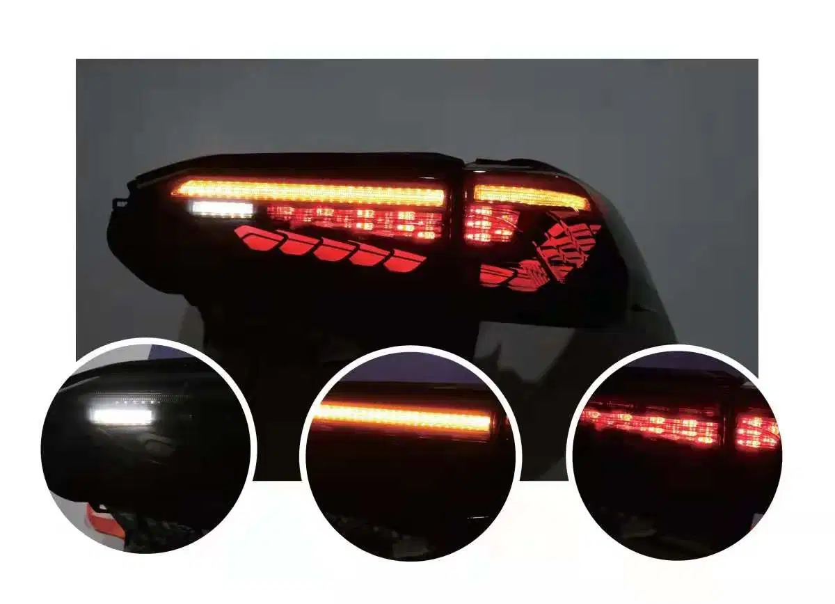 Accesorios de coche Coche nuevo Lámpara de luz trasera LED luz trasera para Toyota RAV4 2019-2021