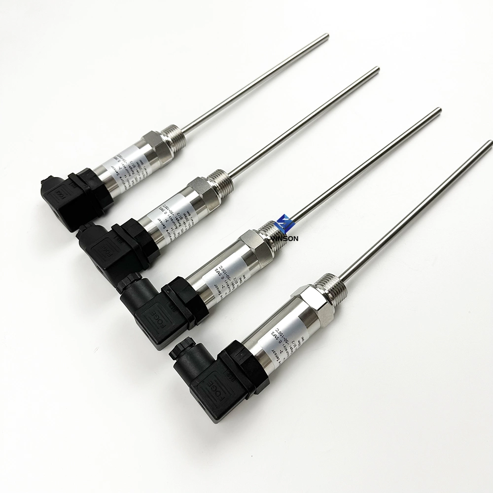 Customizable K, E, J, T, PT100, Cu50 Industrial 4-20mA Temperature Transmitters Sensor