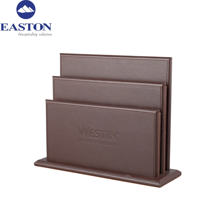 Cheap Hotel Guest PU Leather Bill Folder