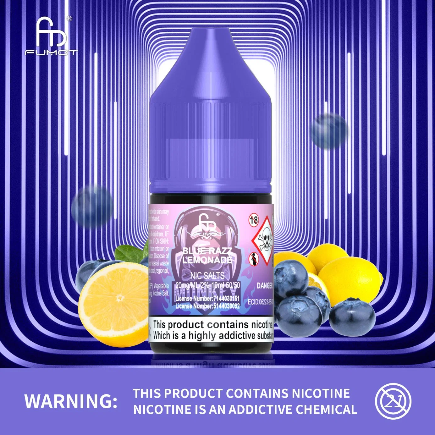 Randm Vape E-Liquid Tornado 7000 E-Saft mit 10ml Multi-Flavor