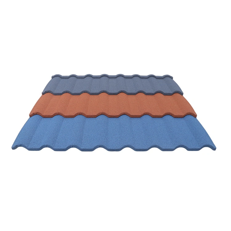 Colorful Stone Coated Metal Roof Tile- 0.4mm