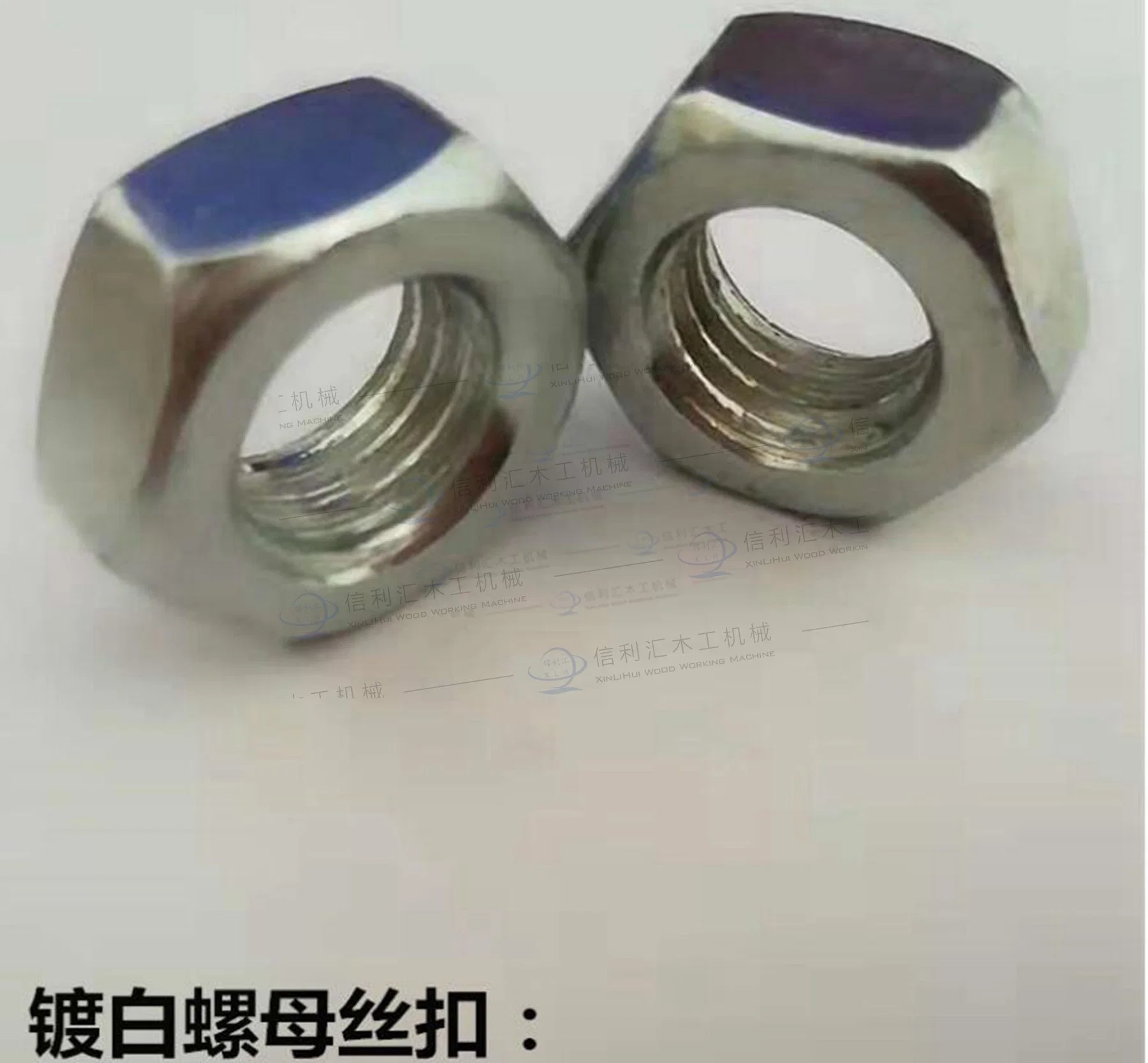 JIS ISO Zinc Hexagon Nuts DIP Press Sanitary Galvanized Thick M5 M6*0.75 Aluminium Hex Nuts 934DIN Hexagon Bolt Nuts Hex Nuts for Steel Building