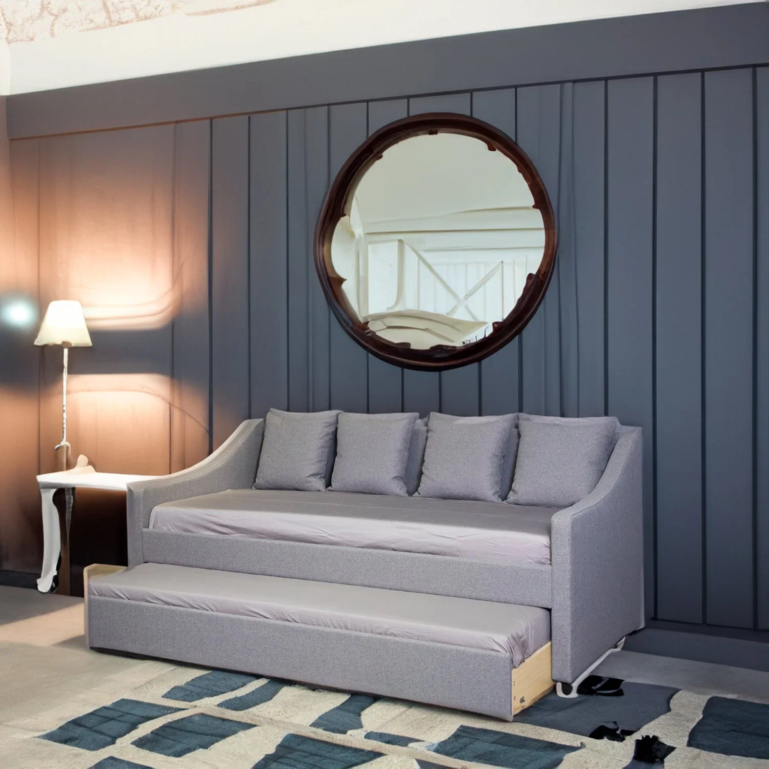Fabricación Huayang Sofá plegable personalizado función Salón dormitorio Hogar Mobiliario cama