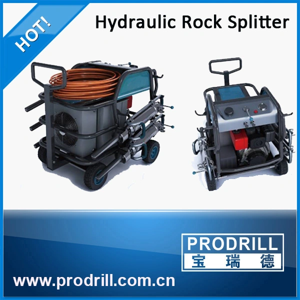 Near Silent Operation Hydraulic Concrete Rock Splitter for Demolition