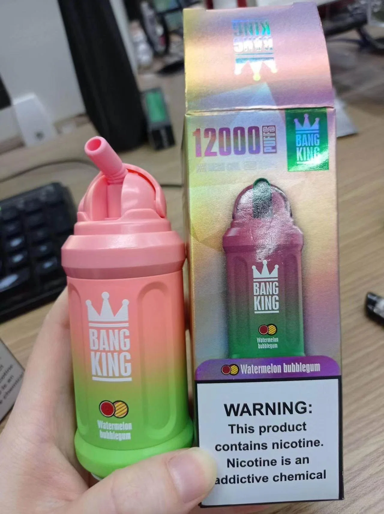 Wholesale/Supplier Bang King 12000 Puffs Disposable/Chargeable Vape Pod