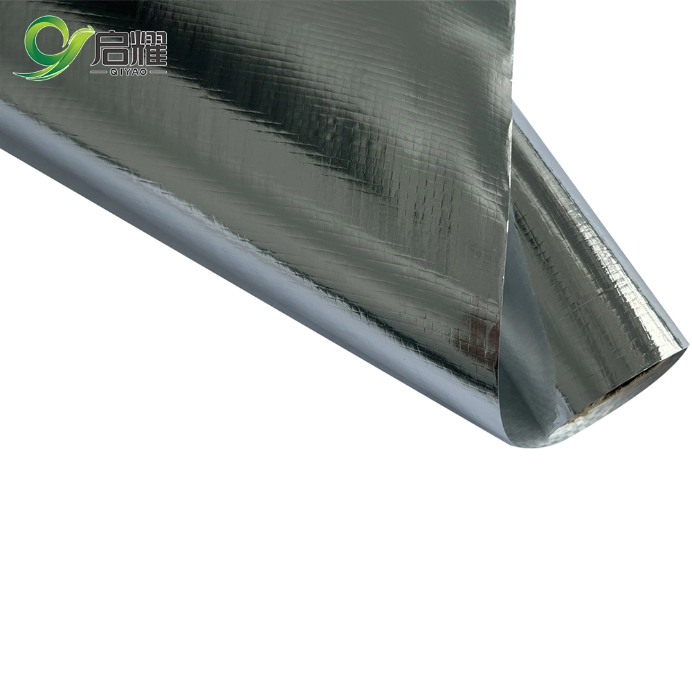 Reflective Aluminum Foil Thermal Insulation Foil Faced Woven Fabric Material