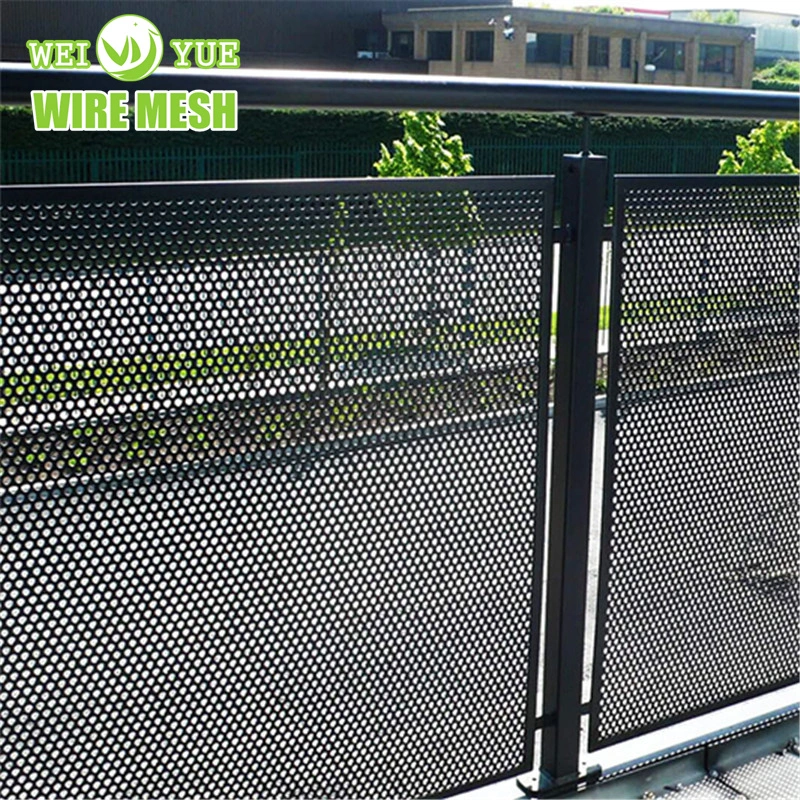 Perforated Metal Sheet Sintered Stainless Steel with Wire Laminated Mesh Circular Hole Mesh