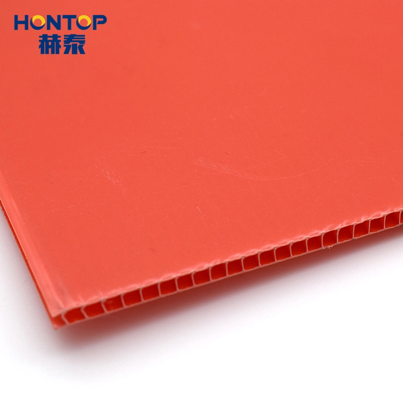 Muchos colores 3mm Honeycomb ligero y Durability Polipropileno PP Hollow Sheet Panel
