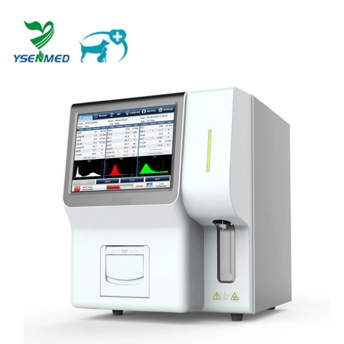 Medical Equipment Auto 60t/H Touch Screen Veterinary Hematology Analyser