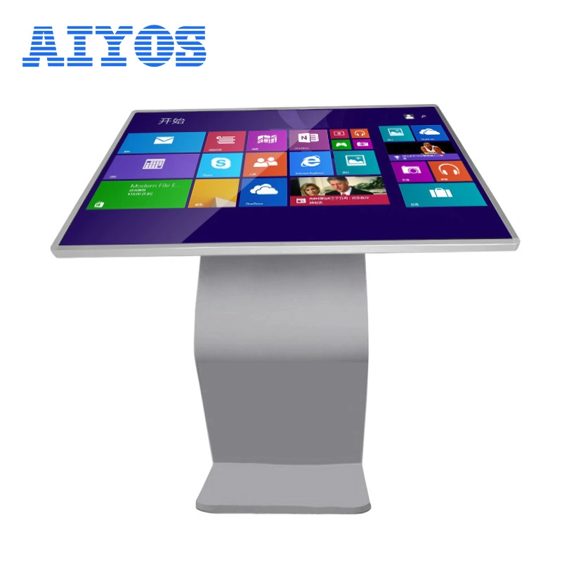 55 Inch Table Full HD Digital Kiosk K Style Information Signage Interactive Touch Kiosk