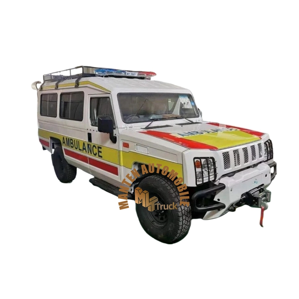 Manual Diesel Ambulance Rescue Hospital Emergency Vehicle Medical Truck with Factory Price