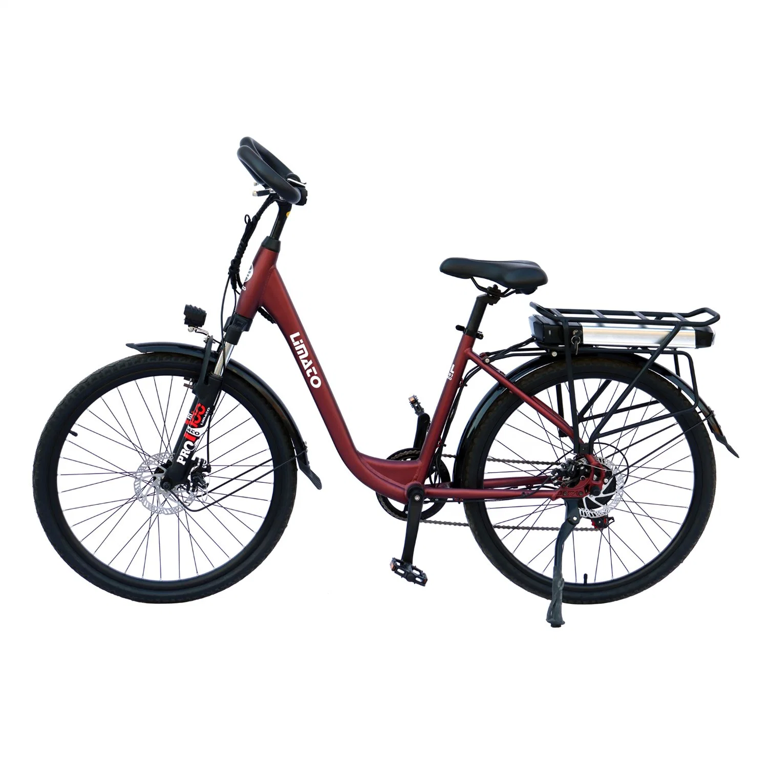 Hot Sale China Cargo Electric Bike 8 Speed 48V Lithium Battery 350W 26 Inch Road City Ebike Electric Bicycle for Woman