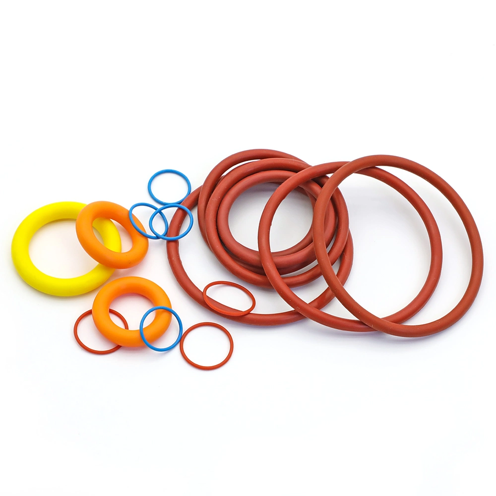 Customized OEM NBR EPDM FKM Cr Sil Silicone Rubber Seal Part Rubber O-Ring