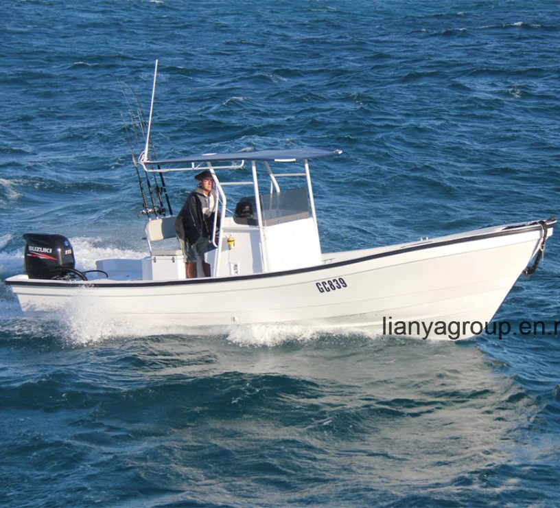 Liya 25FT China Fishing Boats Offshore Panga Boats Ce Approved