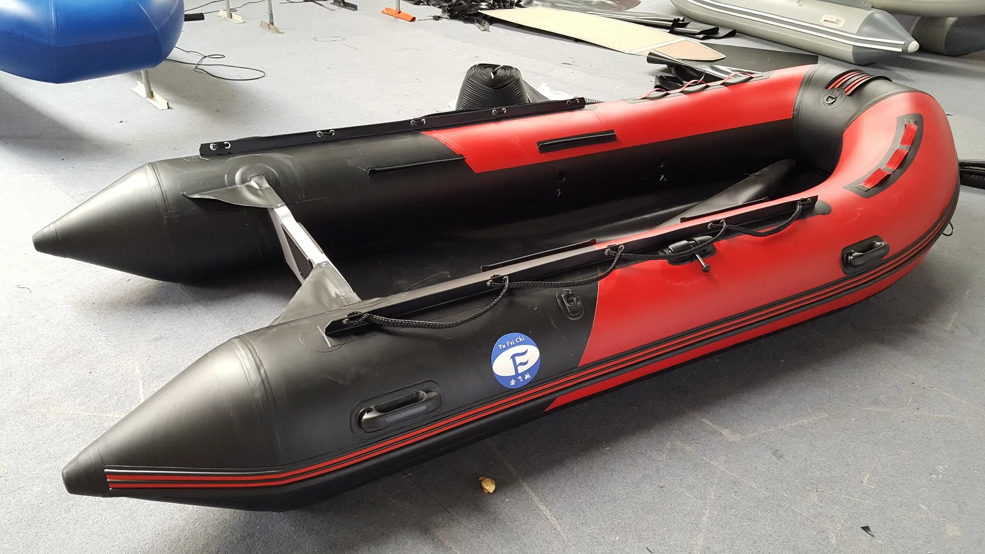 2018new Model Cheap Boat 3.8m Inflatable Boat with Ce Cert.