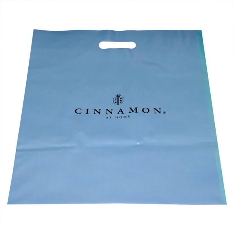 Custom Logo Printed Free Design Biodegradable Plastic Carry Bag Shopping Packing Bag Wholesale Die Cut Bags