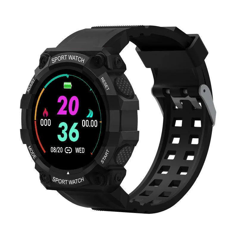 New Arrival Fd68 Digital Watches Heart Rate Monitoring Fitness Clock Smartwatch IP67 Waterproof Smartwatch Fd68s Pk D20/Y68