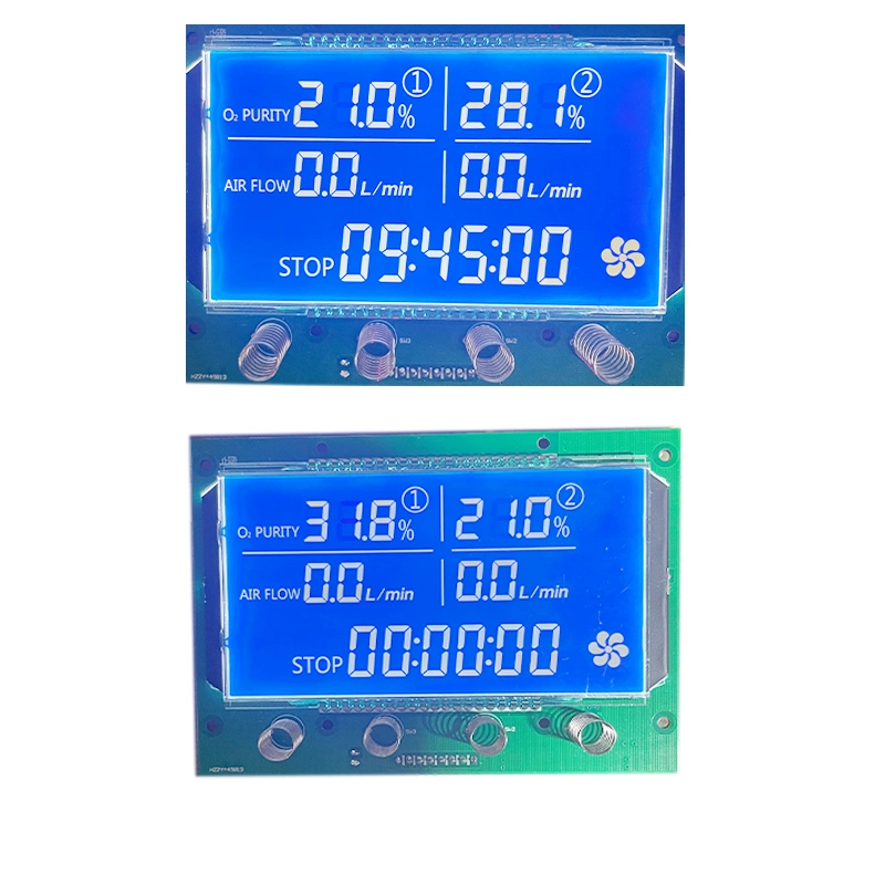 Sensor de pureza y flujo de oxígeno del 21%-95,6% 100lpm