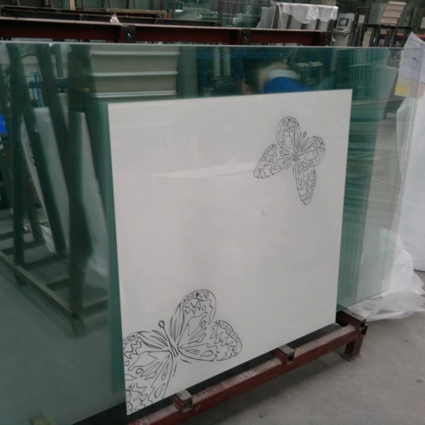 Beijing Customerized Pattern Colorful Safe Tempered Digital Printing Glass Factory Supplier