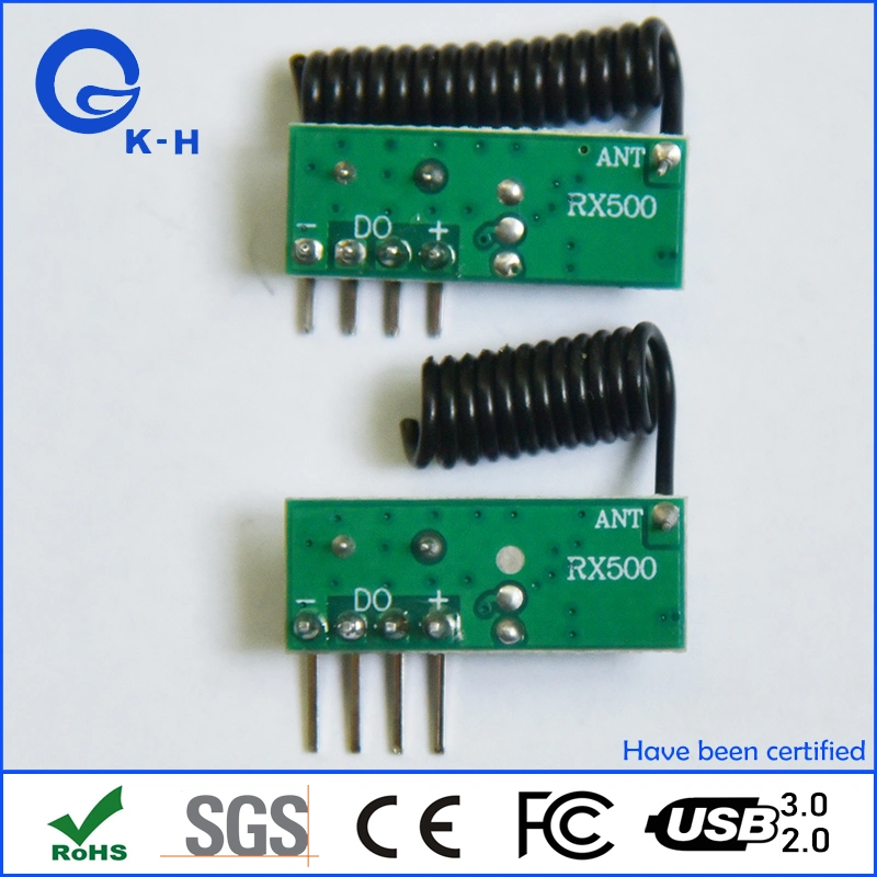 Kit de receptor e módulo transmissor sem fios RF 315Mhz 433 MHz sem fios Para Arduino